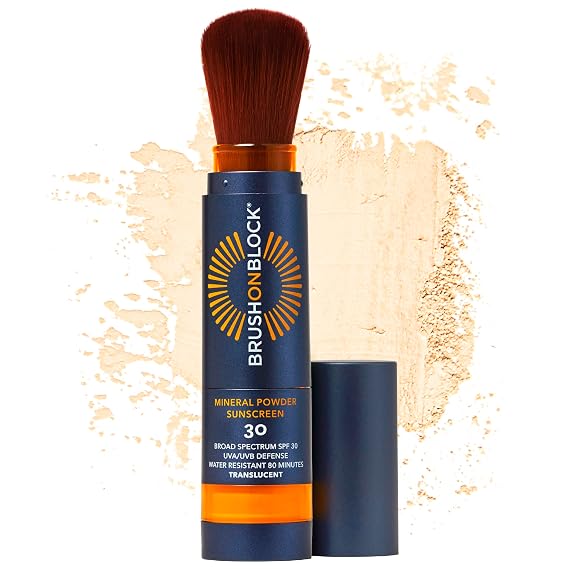 Brush On Block SPF 30 Mineral Powder Sunscreen - Translucent - Refillable