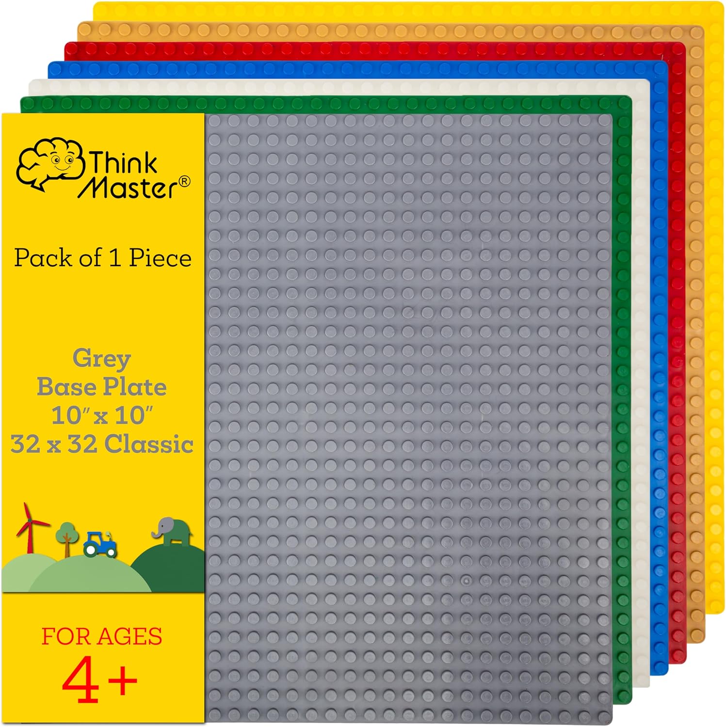 classic Floor Plate (Grey) Compatible with All Brands of Thinkmaster