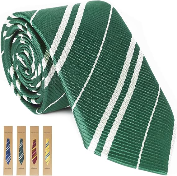 Cosplay Tie Halloween Costume Accessories for Adult Kids Green S 48 Inch