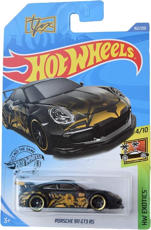 Hot Wheels Porsche 911 GT3 RS 162/250, Black