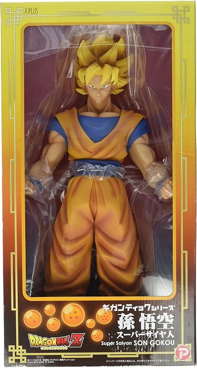 X-Plus Gigantic Series Dragon Ball Z Super Saiyan Goku Action Figure