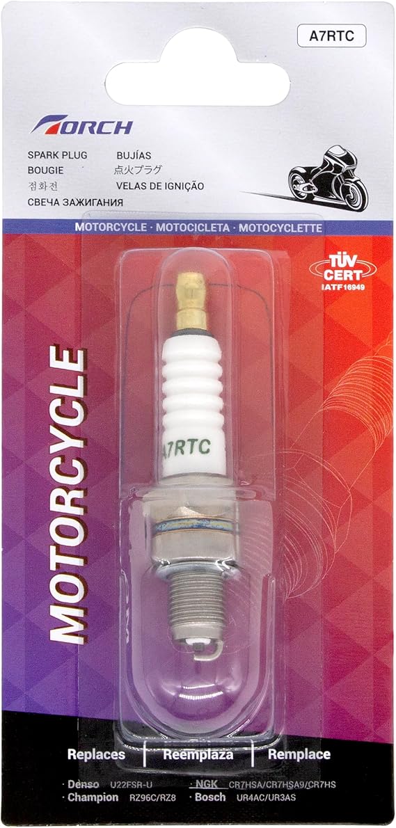 TORCH A7RTC Spark Plug Replace for NGK 4549/CR7HSA 4629/C7HSA