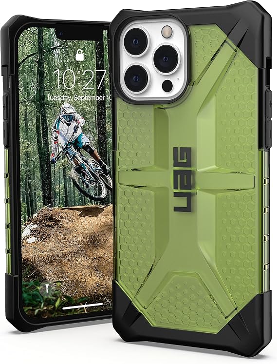 URBAN ARMOR GEAR UAG-IPH21L-T-BL iPhone 13 Pro Max 6.7 2021 Compatible Shockproof Case