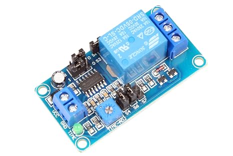 NOYITO Cycle Time Delay Switch Relay Module Delay Circuit Module 0.1-3700 Seconds Time Adjustable Suitable for Automation Equipment Control PLC Control (5V)