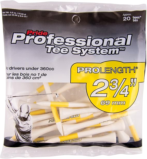 Pride Professional Tee System, 2-3/4 inch ProLength Tee