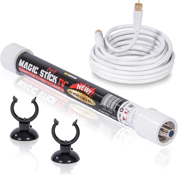 Magic Stick TV Antenna for Smart TV Indoor, Local Channels, MS-001