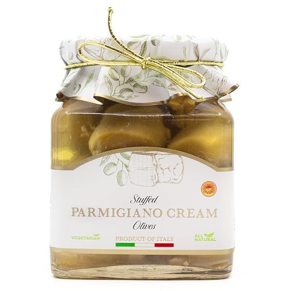 Giusto Sapore Olives Stuffed with Parmigiano Cream 10oz