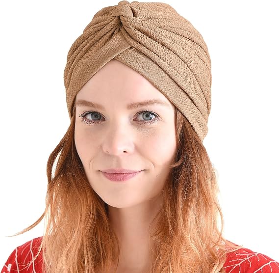 CHARM Womens Fortune Teller Fashion Turban - Boho Headwrap Festival Indian Costume