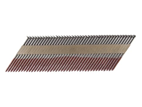 B&C Eagle A238X113R/33 Offset Round Head 2-3/8-Inch x .113 x 33 Degree Bright Ring Shank Paper Tape Collated Framing Nails (500 per box)