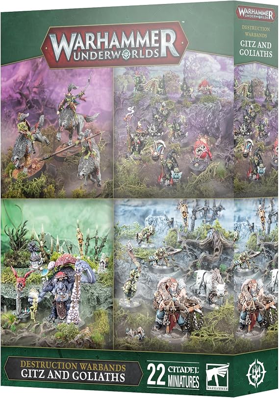 Warhammer Underworlds: Gitz and Goliaths