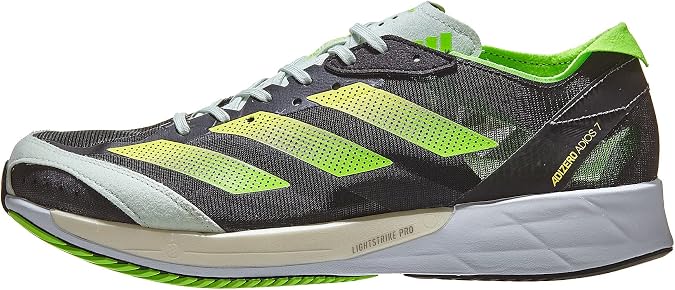 adidas Adizero Adios 7 Black/Beam Yellow/Solar Green 12 D (M)