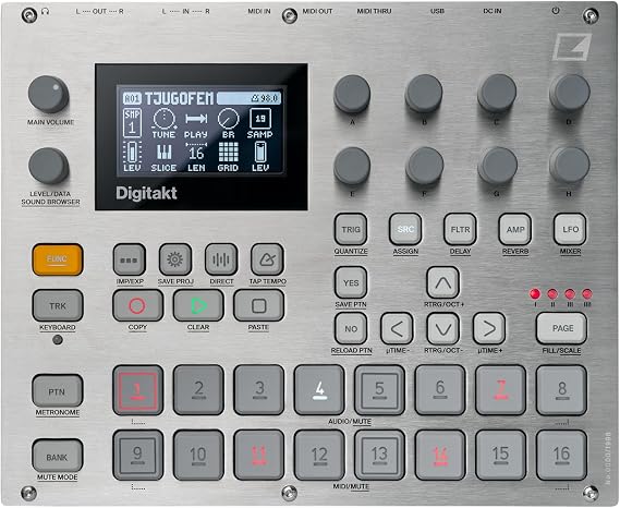 Elektron Digitakt 8 Track Drum Computer and Sampler E25 Edition