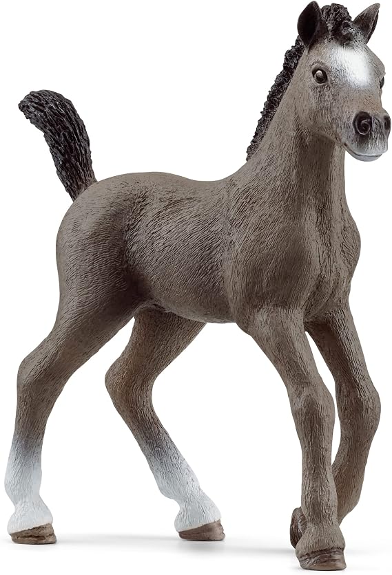 Schleich Horse Club - Cheval De Selle Francais Foal - Kids Ages 5+ | 13957 | Horse Figurine, Equestrian Toy for Girls 5+, Realistic Horse Toy, Screen-Free Imaginative Pretend Play, Party Gifts