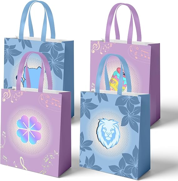 Music Birthday Decorations Gift Bags