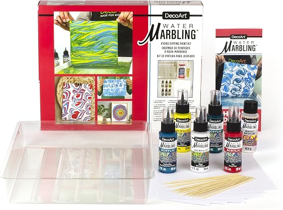 DecoArt Water MARBLING KIT, Multi