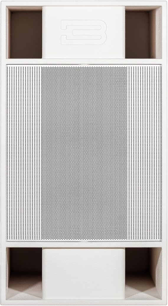 BASSBOSS Sublim8 Column PA Speaker w/ 18" Sub - White