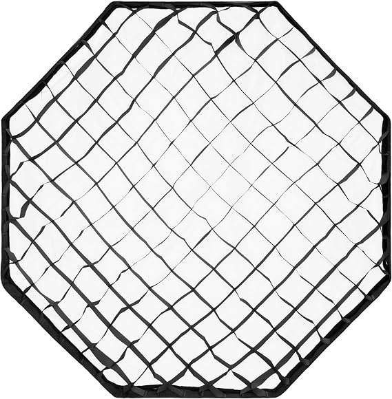 Profoto Clic Softgrid Octa 2.7', 80cm, 80cm (Black) | Limits Light Spread, Fits 2.7' Clic Octa, Pull-over Mount, Compact, Pouch Included, For Profoto Flashes with LED