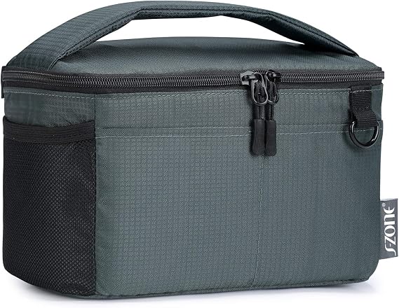 S-ZONE Water Resistant Camera Insert Bag with Sleeve Camera Case