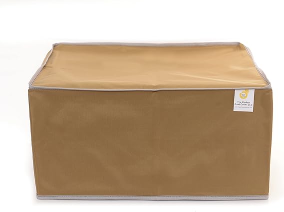 Printer Cover Compatible with Snapmaker U1 Color 3D Printer, Tan Nylon Anti-Static and Waterproof Printer Dust Cover by Perfect Dust Cover LLC