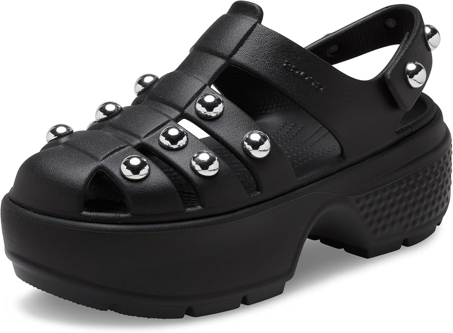 Crocs ユニセックス大人 ストンプ スタッド フィッシャーマン サンダルフィッシャーマンサンダル