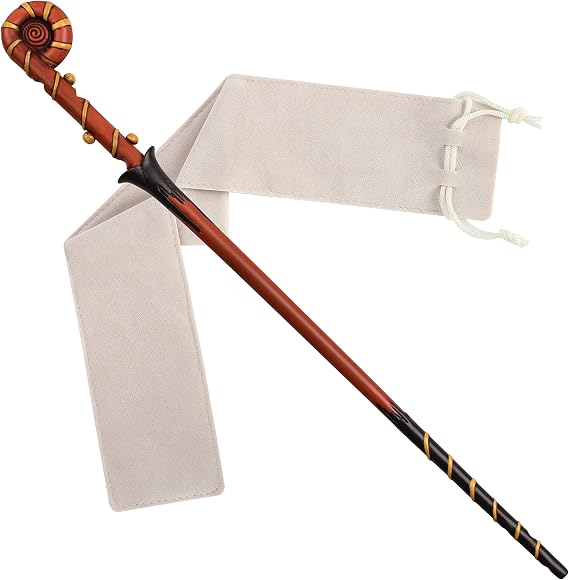 WinSence Magic Witch Witchcraft Wizard Sorcerer Wand for Collectible Magical Toy Wands (Lollipop)