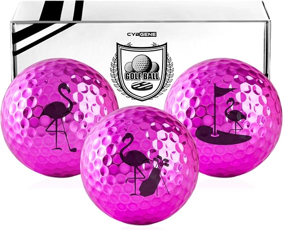 Flamingo Golf Balls, Golf Gifts for Women