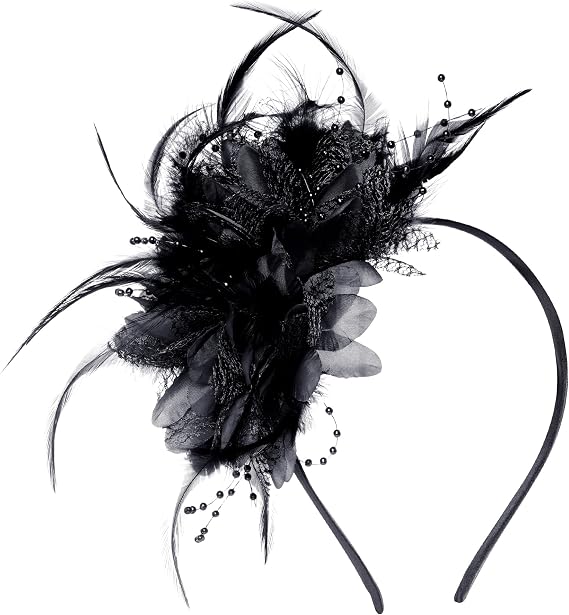 Pistha Womens Fascinators Hats Tea Party Hats Headband for Women Dresses
