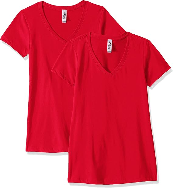 Marky G Apparel Women's Sueded V (2 Pack)