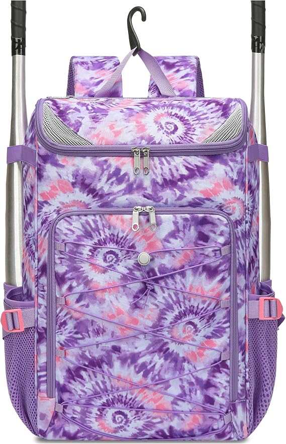 Baseball Softball Gear Bag for Boys Girls Ages 8-12