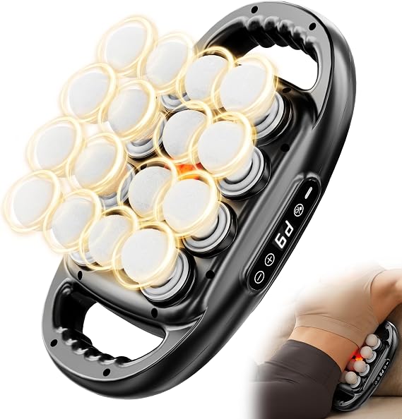 16 Head Deep Tissue Massage Gun, Handheld Percussion Massager