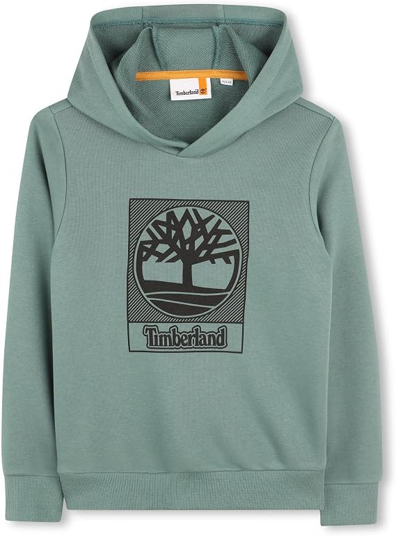 Timberland Boys Kids Fitted Hooded Sweatshirt