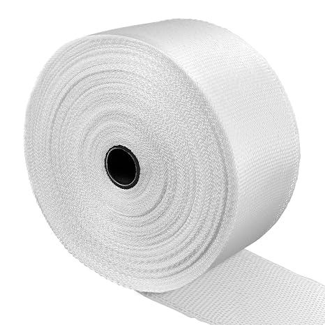 Fiberglass Cloth Tape, 2" X 99 Feet, 4 Oz Woven Fiberglass Fabrics Tape,Non-Adhesive