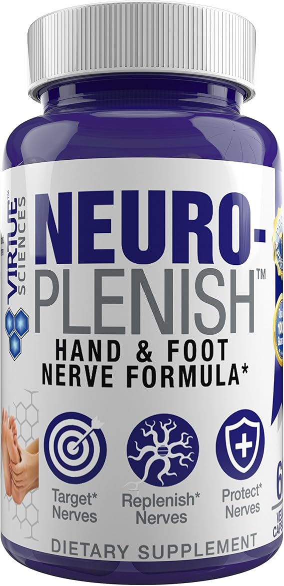 NeuroPlenish - Clinically Proven Formula for Hands and Feet (Numbness, Burning, Tingling) Made in USA!