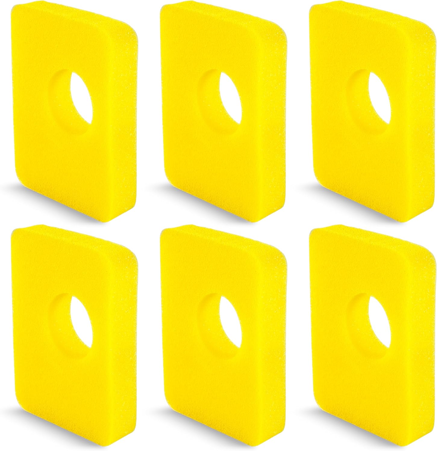 BlueStars 6 Pcs 799579 Air Cleaner Foam Filter - Compatible with 09P602 09P702 550e-550ex Series 09P000 08P000 Engine Lawn Mower - Replaces for BS 4248 5434 799579