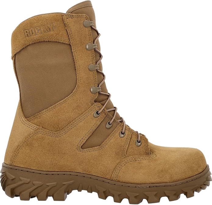 ROCKY S2V Predator Composite Toe 400g Insulated Military Boot, Coyote Brown, Size 12(M)