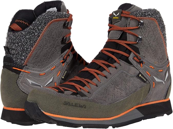 Salewa Men's Mountain Trainer 2 Winter Mid Gtx - Grey/fluo Orange - 13