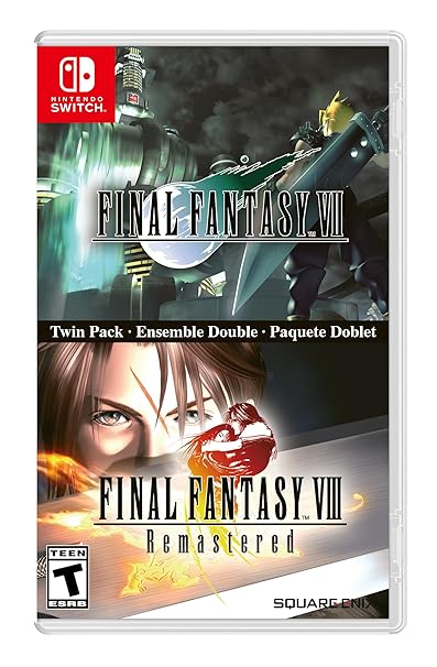 FINAL FANTASY VII & FINAL FANTASY VIII Remastered Twin-Pack - Nintendo Switch