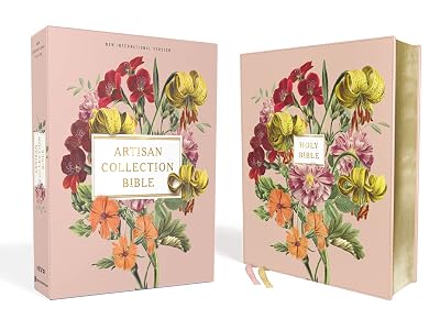 NIV, Artisan Collection Bible, Leathersoft, Blush Floral, Red Letter, Comfort Print Imitation Leather February 23, 2021