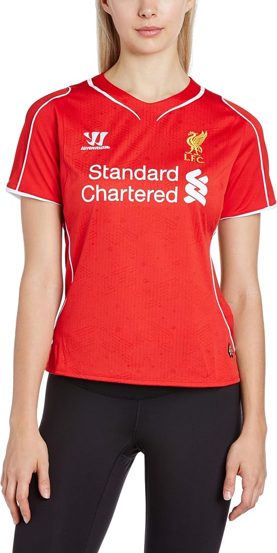 Warrior Sports 2014-15 Liverpool Home Ladies Football Soccer T-Shirt Jersey