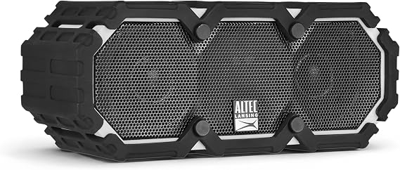 Altec Lansing Mini LifeJacket 2 - IP67 Waterproof Floating Bluetooth Speaker For Pool And Travel, Shockproof and Snowproof Portable Speaker for Outdoor, 30ft Range and 10 Hour Playtime