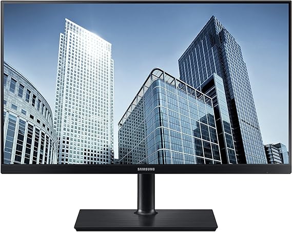 Samsung Business SH850 Series 24 Inch QHD 2560x1440 Desktop Monitor for Business (In Black) with USB-C, HDMI, DisplayPort, TAA (S24H850QFN)