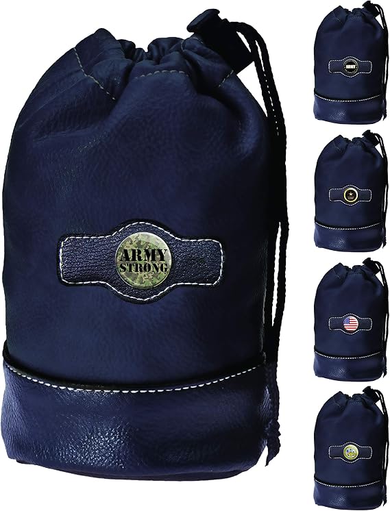 Army Golf Pouch with Drawstrings