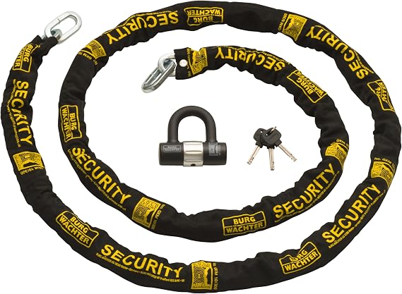Burg-Wachter 3M Sold Secure Gold Security U Lock Kit Black