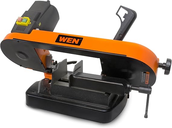 WEN Metal Band Saw, Benchtop (BA4555), Black