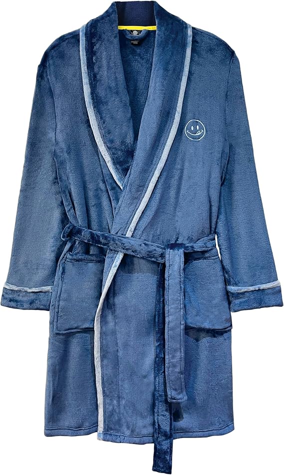 JOE BOXER Mens Robe - Plush Bathrobe for Men - Men's Robes