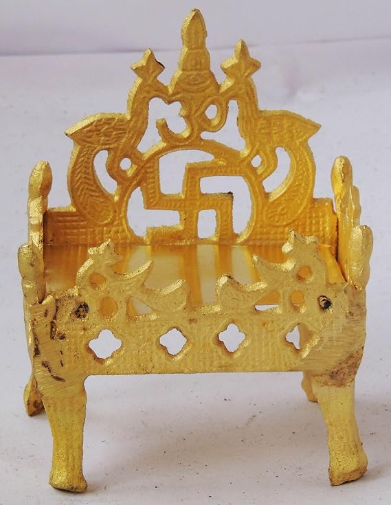 Brass Shingasan Dhalai for God Idol 0.3Kg