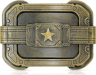 Superkred Western Belt Buckle Men Animal - Horse Deer Belt Buckles for Women & Men Cowboy Belts Buckle American Flag