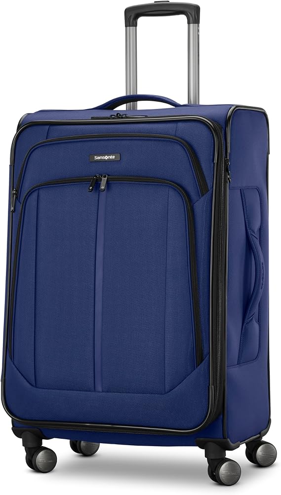 Samsonite Ascella 4 Medium Checked Luggage - Dusk Purple