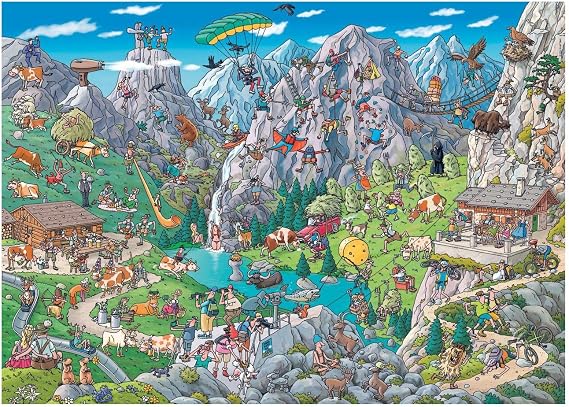 Heye Alpine Fun 1000 Piece Birgit Tanck Jigsaw Puzzle