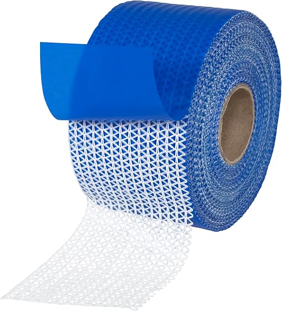 ROBERTS 50-580 Roll of Indoor Traction Anti-Slip Gripper Rug Strip Tape for Small Rugs, 2-1/2 x 25 ft, Blue